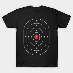 Shooting Range Lazy Halloween Costume T-Shirt